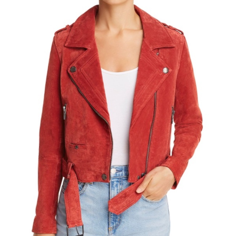 BlankNYC Suede Moto Jacket